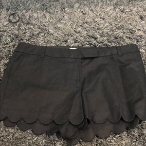 Jcrew ruffle shorts